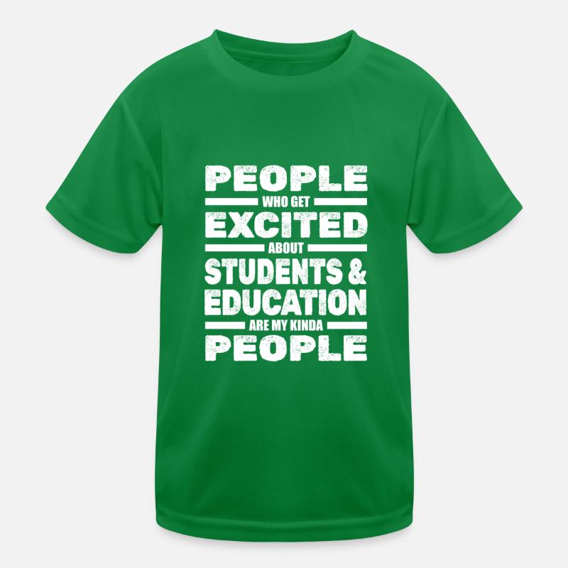 Lehrer Schule Schullehrer Pädagoge Kinder Funktions-T-Shirt