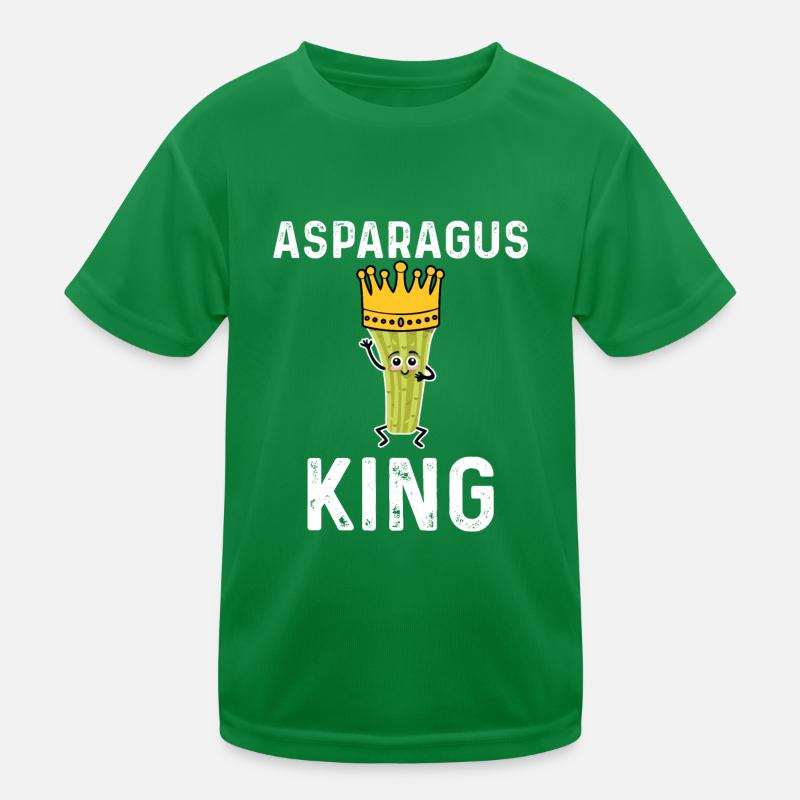 Roi des asperges T-shirt sport Enfant
