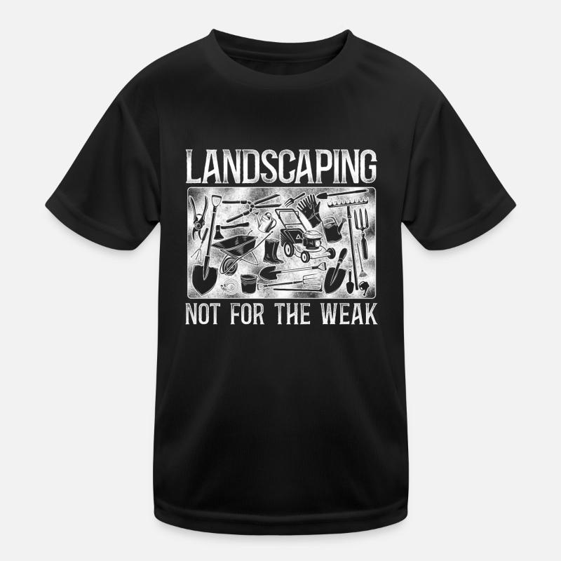 Landscaper Landscaping Landscape Kids Functional T-Shirt