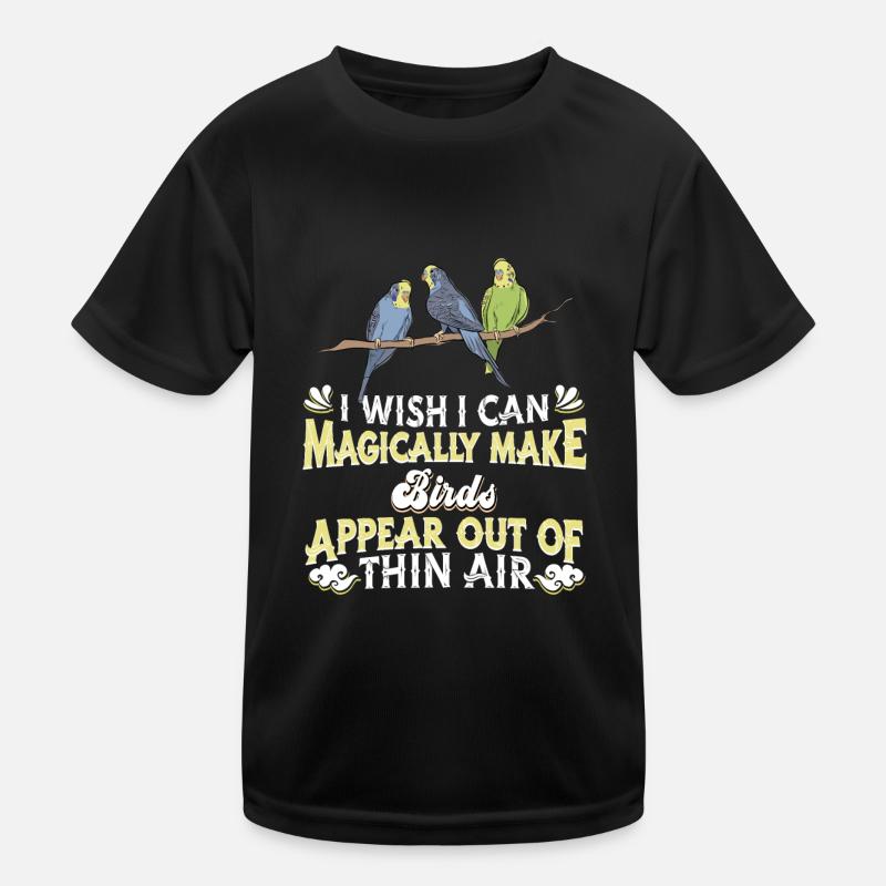 Bird Birds Kids Functional T-Shirt