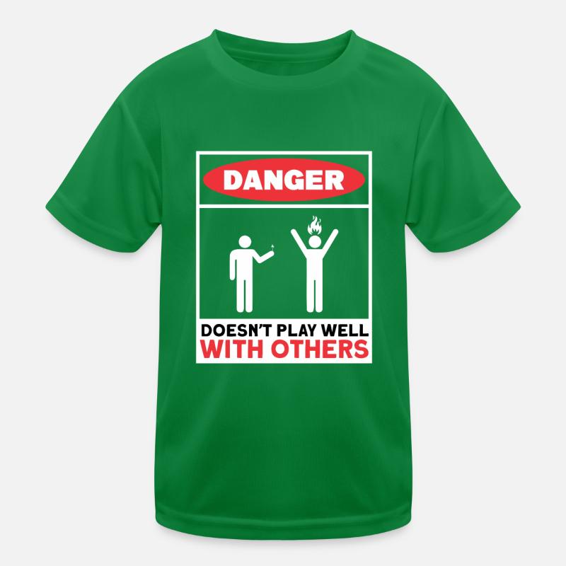 Antisocial Introvert Hate People Kids Functional T-Shirt