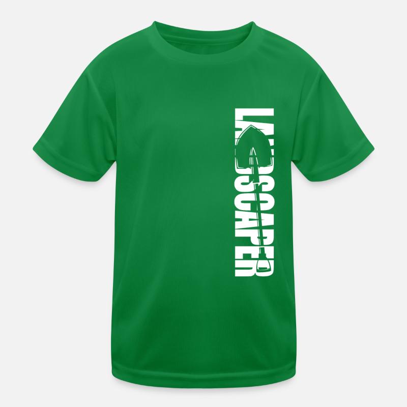 Tuinarchitect Landschap Functioneel T-shirt voor kinderen