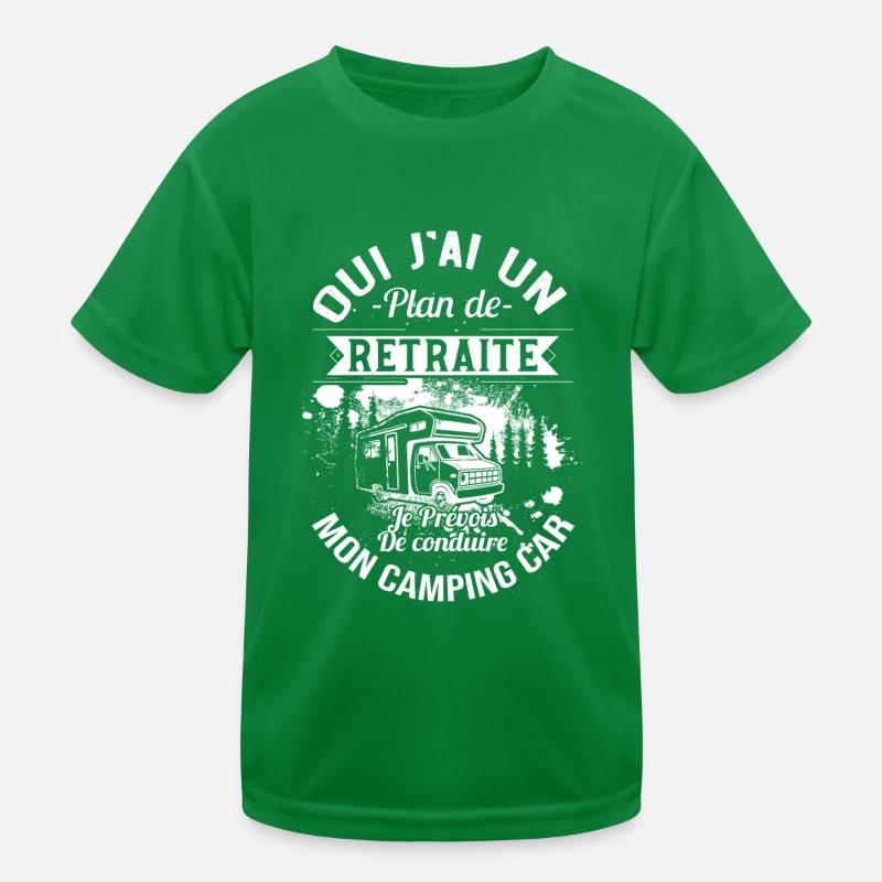 Ruhestand Wohnmobil Geschenk Ruhestand Plan Kinder Funktions-T-Shirt