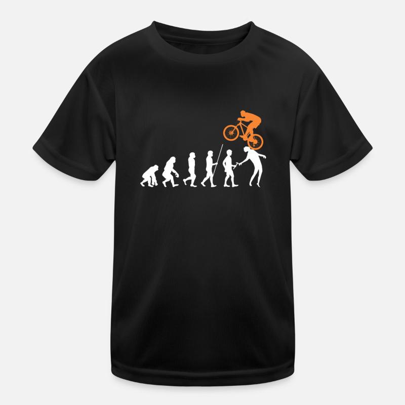 MTB Evolution Bike Free Ride Kinder Funktions-T-Shirt