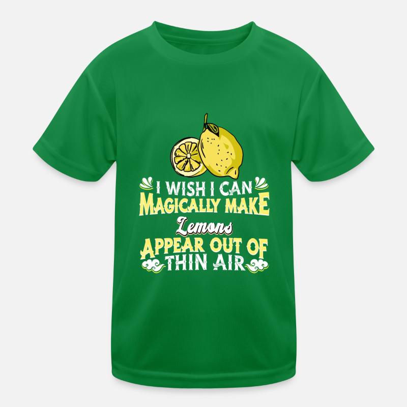 Citron Agrumes Lime T-shirt sport Enfant