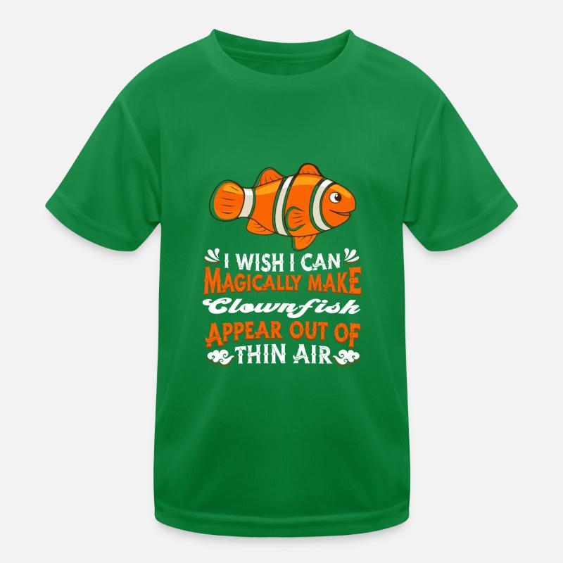 Clownfisch Kinder Funktions-T-Shirt