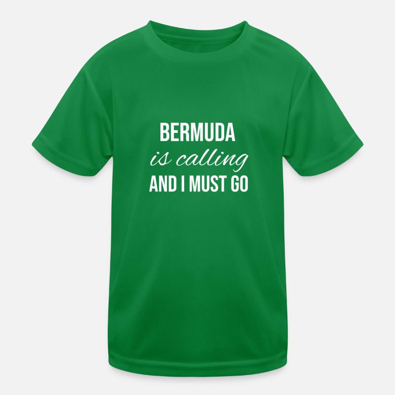 Bermuda Kinder Funktions-T-Shirt