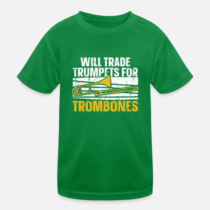 Trombone Kids Functional T-Shirt