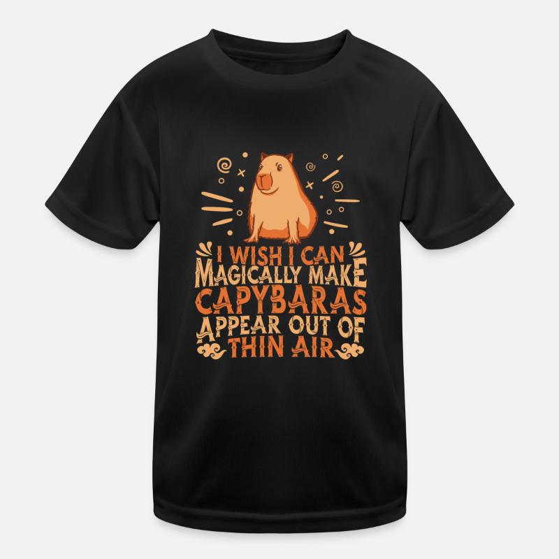 Capybara capybara rongeur T-shirt sport Enfant