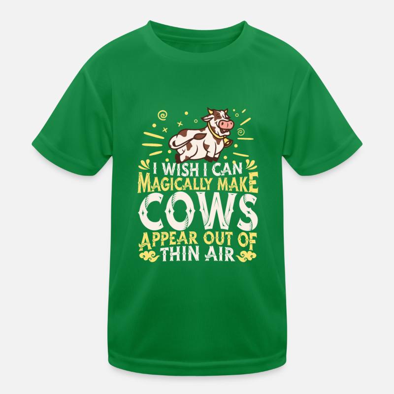 Vaches d’élevage Vaches T-shirt sport Enfant