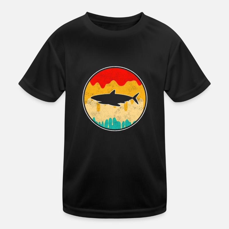 Requin Rétro T-shirt sport Enfant