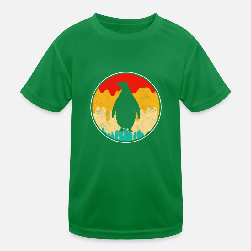 Pingouin rétro T-shirt sport Enfant