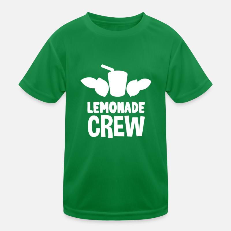 Lemonade Crew Juice Stand Kinder Funktions-T-Shirt