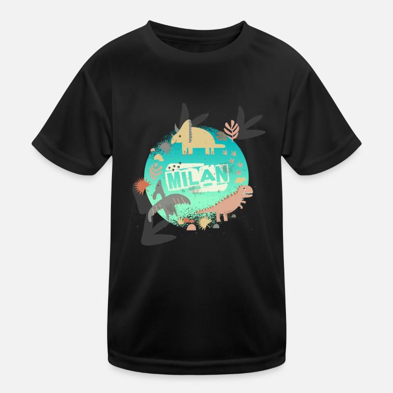 HENRY - Beautiful boy name with cute dinosaurs Kids Functional T-Shirt