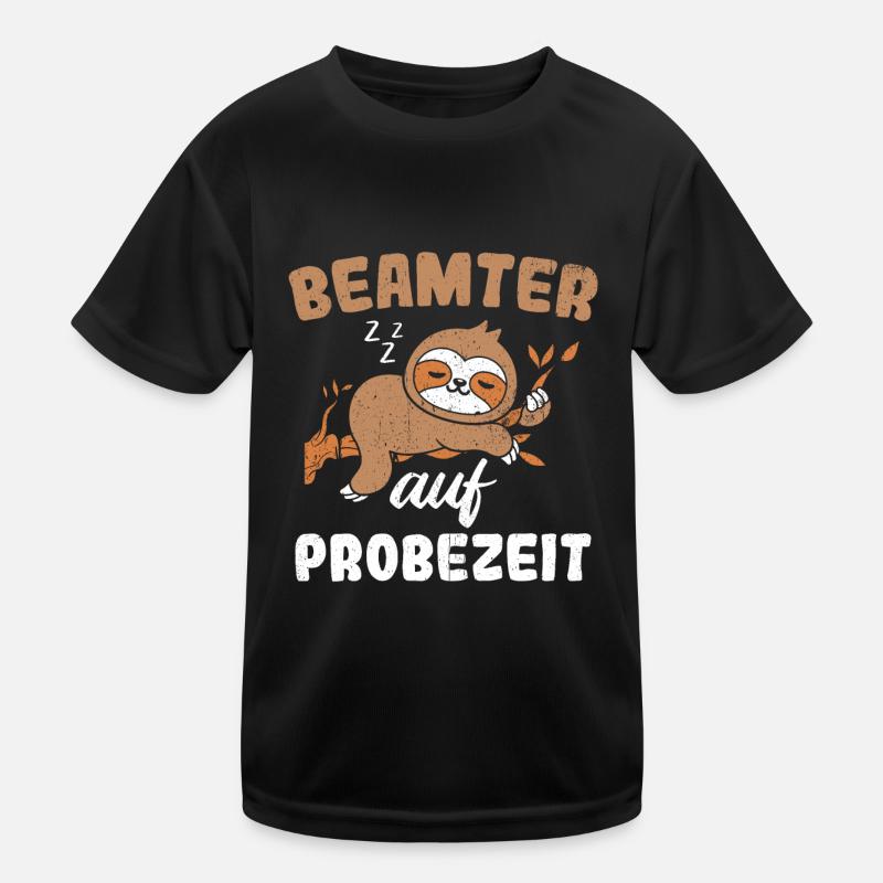 Beamter auf Probezeit - Beamter Kaffee Beamtin Ges Kinder Funktions-T-Shirt