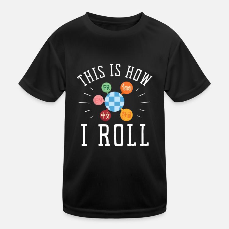 Dual Language Team Bilingual Teacher School Tutor Kinder Funktions-T-Shirt