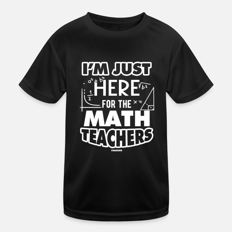 Mathematics Kids Functional T-Shirt
