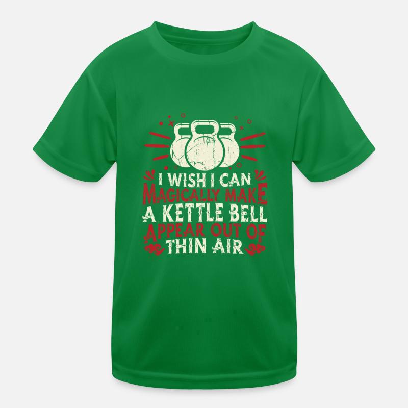 Haltère kettlebell ball T-shirt sport Enfant