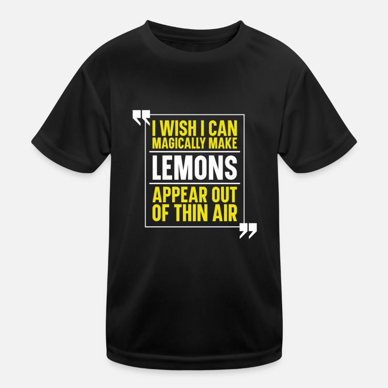 Citron Agrumes Lime T-shirt sport Enfant