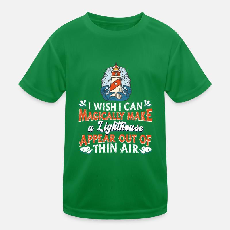 Leuchtturm Kinder Funktions-T-Shirt