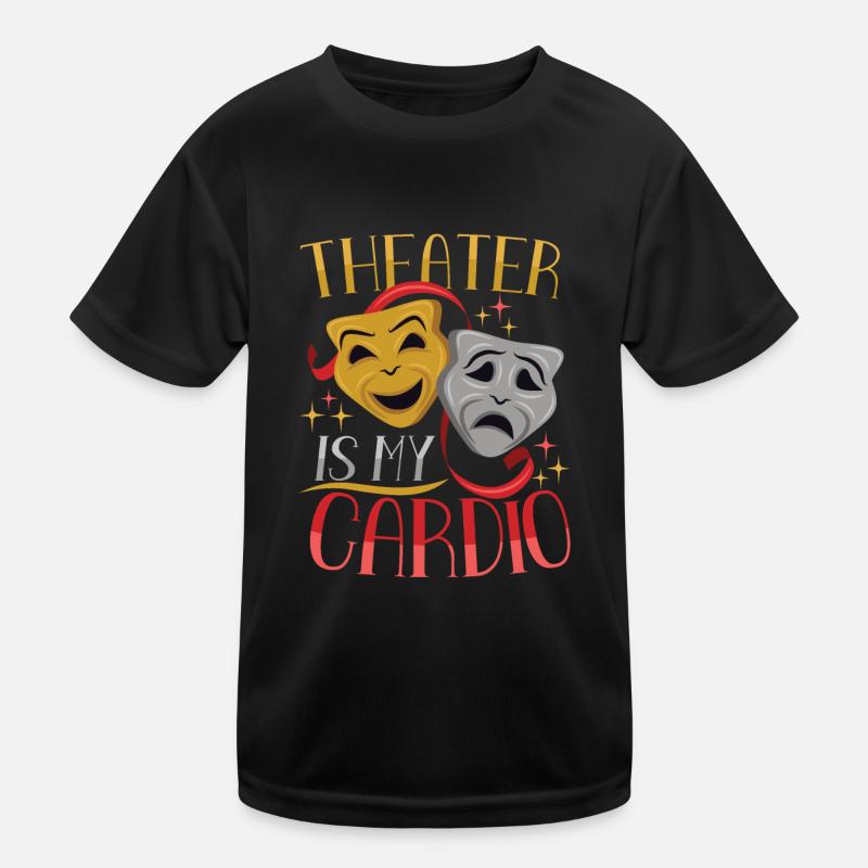 Theaterlehrer Schauspiellehrer Kinder Funktions-T-Shirt