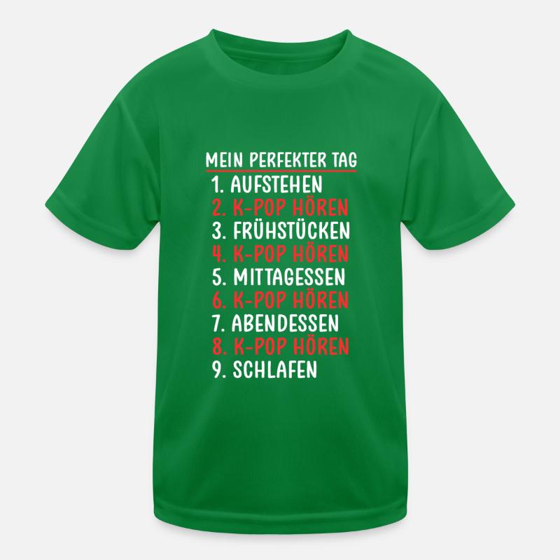 K-pop Kinder Funktions-T-Shirt