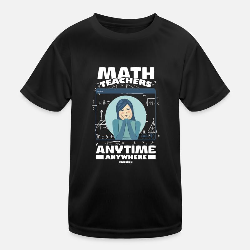 Mathematics Kids Functional T-Shirt