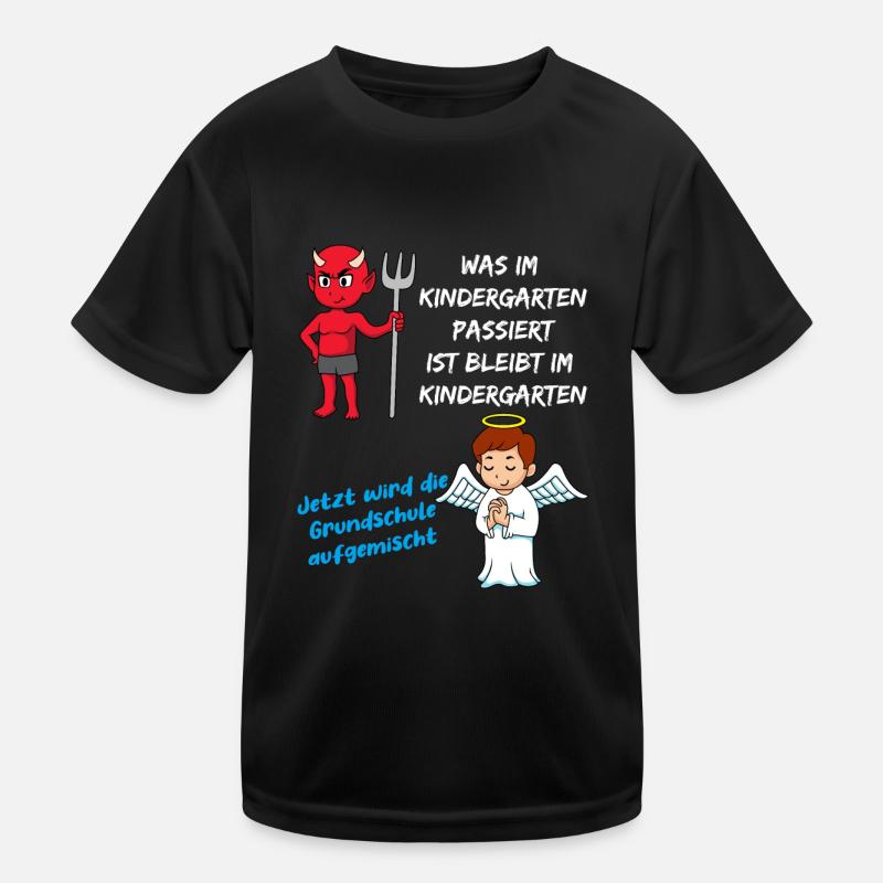 Schulanfang Einschulung 1 Klasse Grundschule Kinder Funktions-T-Shirt