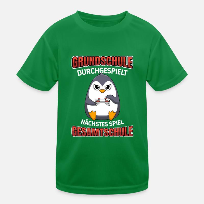 Grundschulabschluss Gesamtschule 5 Klasse Kinder Funktions-T-Shirt