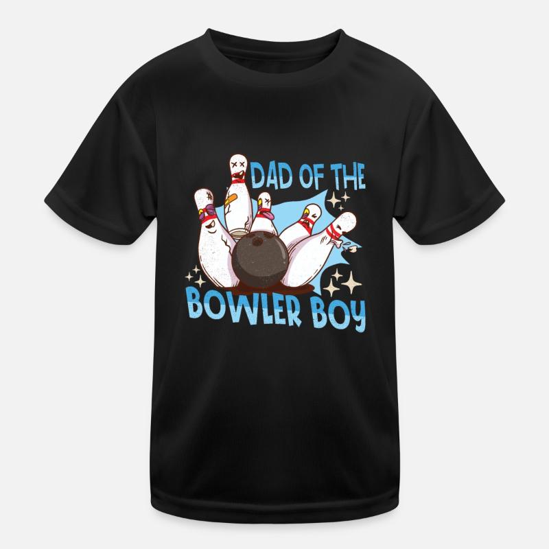 Drôle bowling Team Bowler Strike Idée cadeau T-shirt sport Enfant