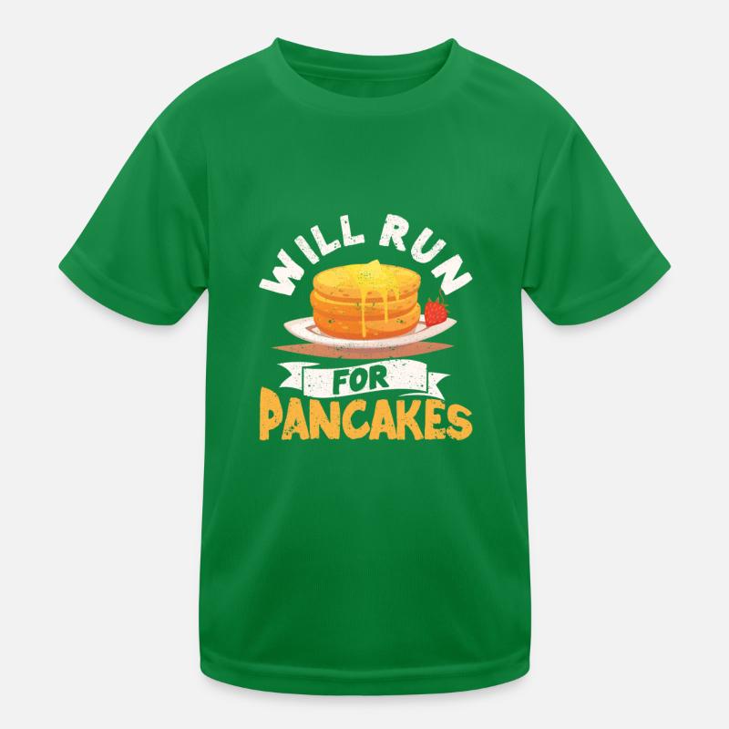 Courses pour crêpes Drôles de crêpes courir T-shirt sport Enfant