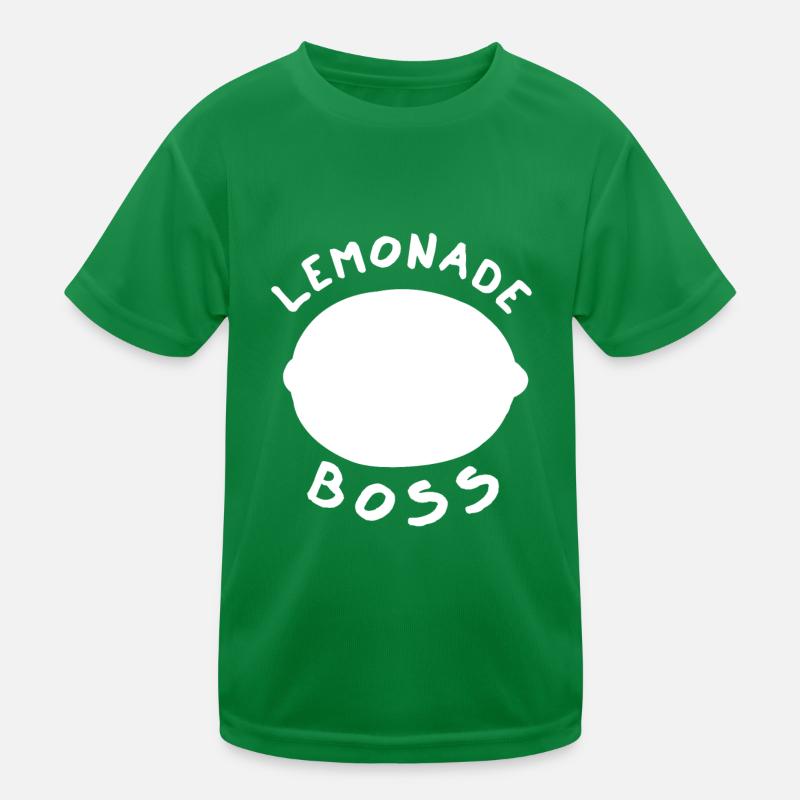 Stand de jus Lemonade Boss T-shirt sport Enfant
