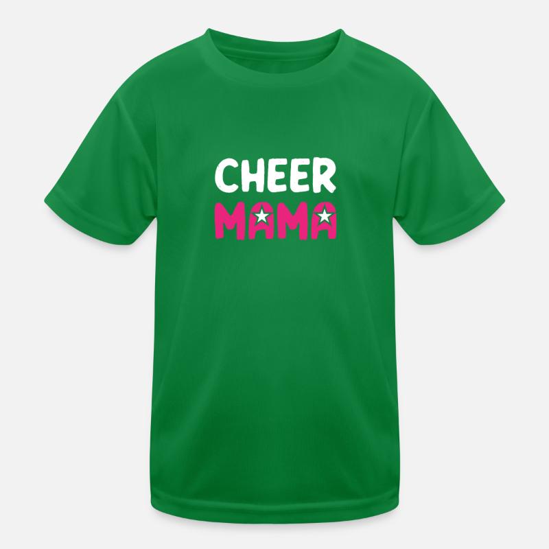 Cheer Mom Kids Functional T-Shirt