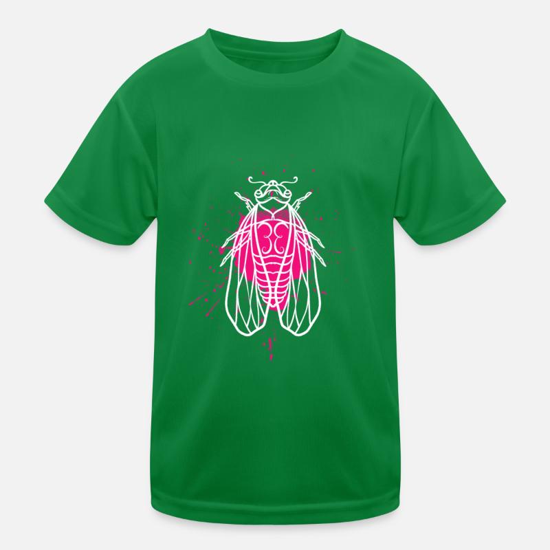Cicada Colourful Kids Functional T-Shirt
