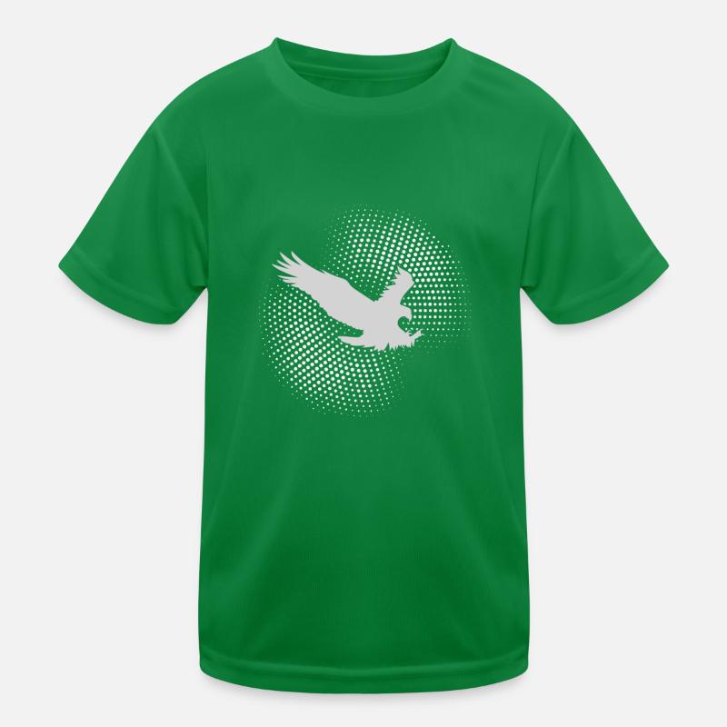 Adler Kinder Funktions-T-Shirt