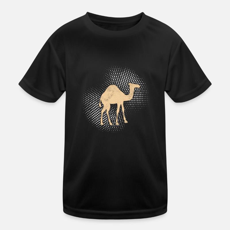 Camel Dromedary Kids Functional T-Shirt