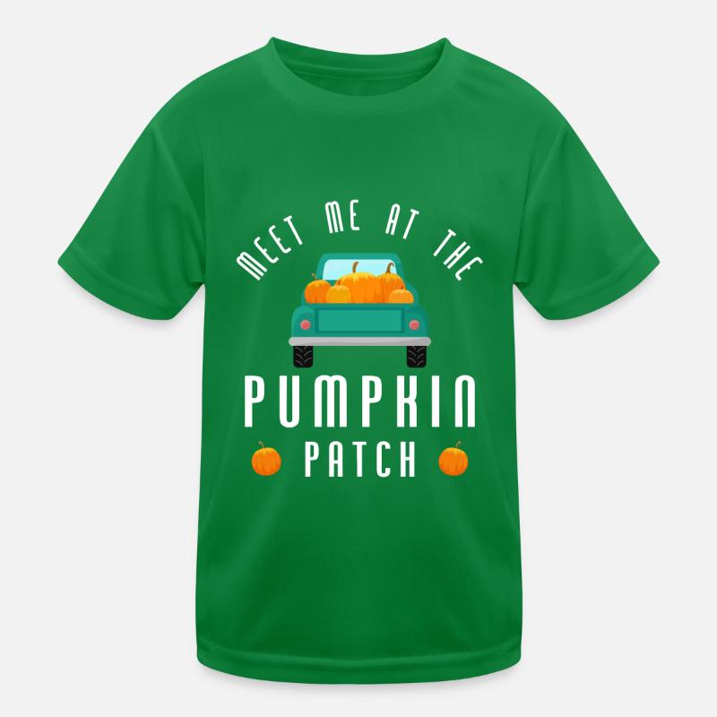 Meet me at the Pumpkin Patch Kids Functional T-Shirt