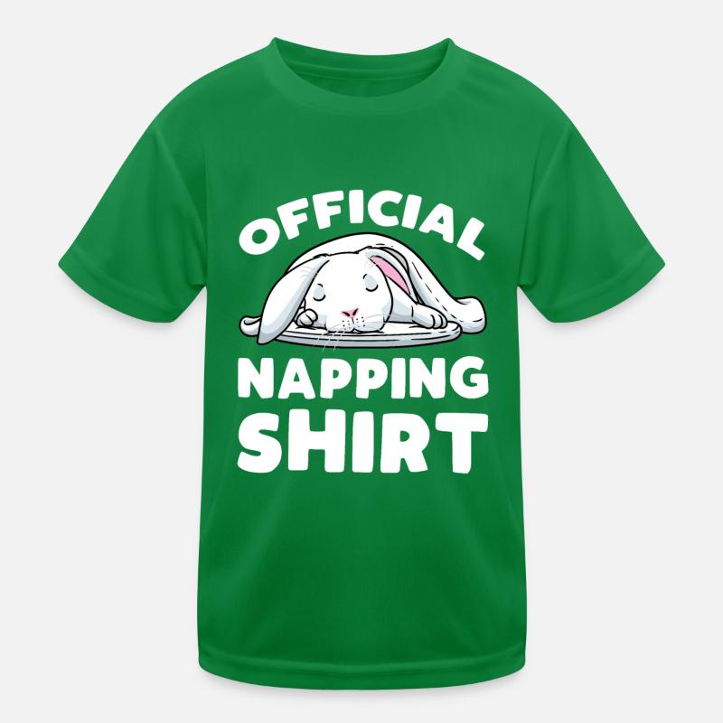 White Rabbit Rabbit Kids Functional T-Shirt