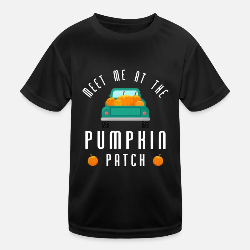 Meet me at the Pumpkin Patch Kids Functional T-Shirt