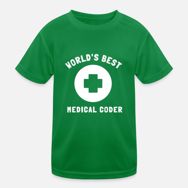 Medical Coder Coding VA Nurse And Clinical Coding Kinder Funktions-T-Shirt