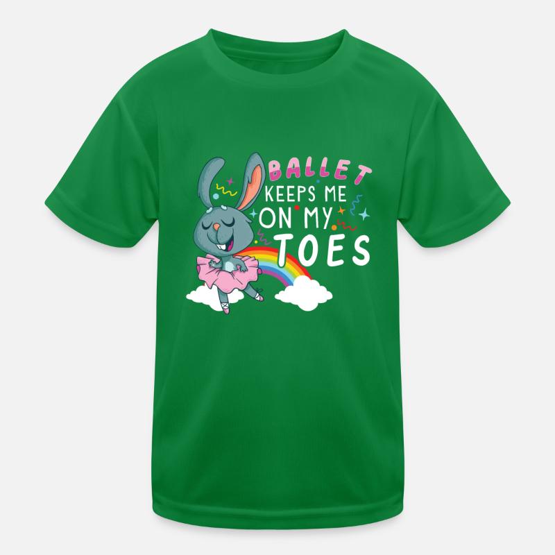 Ballet Ballerine Danse Danse Danse Ballet Cadeau T-shirt sport Enfant
