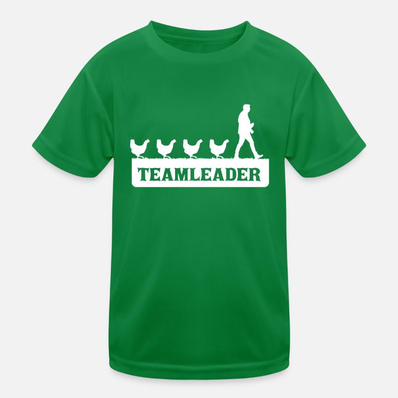 Gestionnaire, Élevage de poulets, Poulets T-shirt sport Enfant