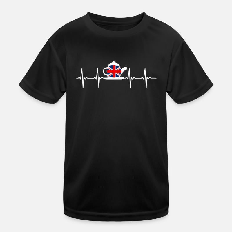 Amateurs de thé, buveurs de thé, heure du thé T-shirt sport Enfant