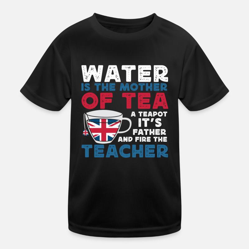 Tea lovers, tea drinkers, tea time Kids Functional T-Shirt