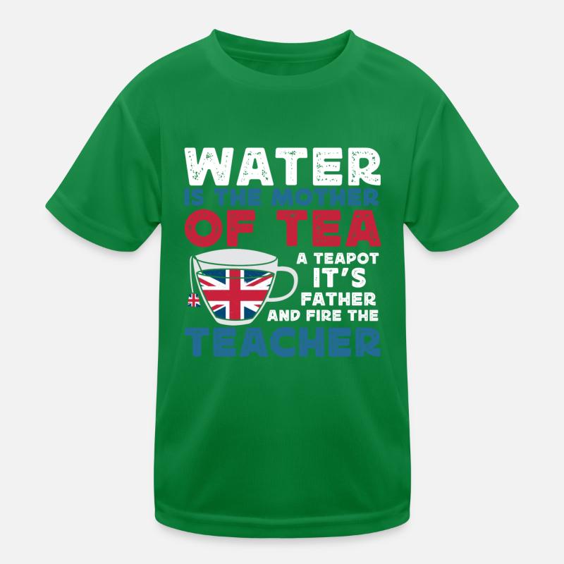 Tea lovers, tea drinkers, tea time Kids Functional T-Shirt