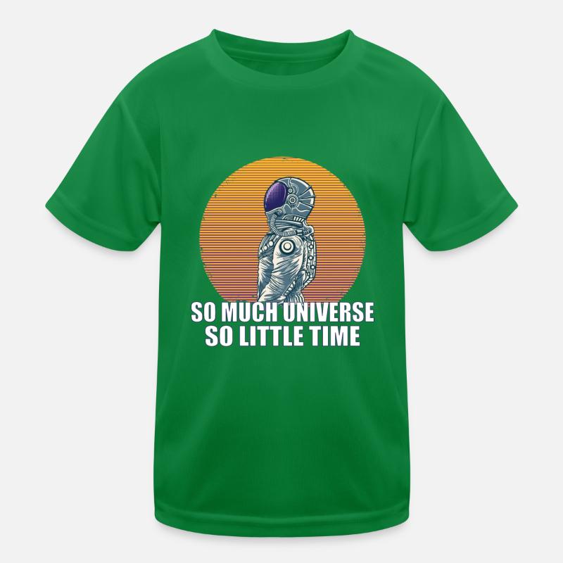 Astronaut Astronomy Solar System Space Kids Kids Functional T-Shirt
