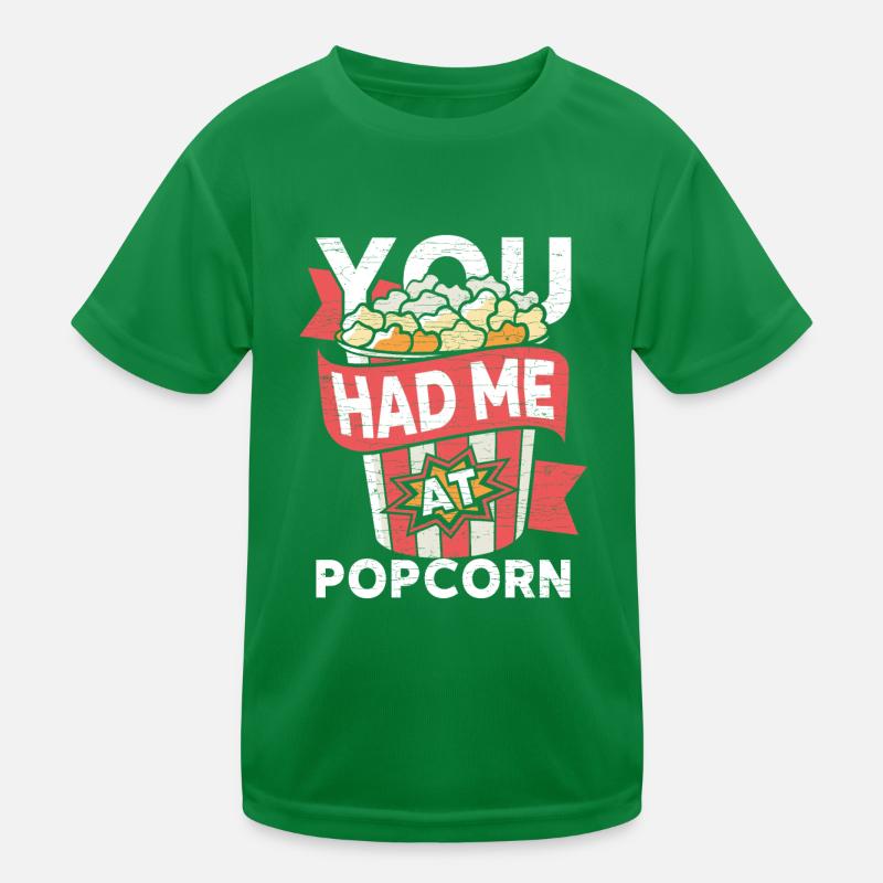 Kino Popcorn Geschenk Kinder Funktions-T-Shirt