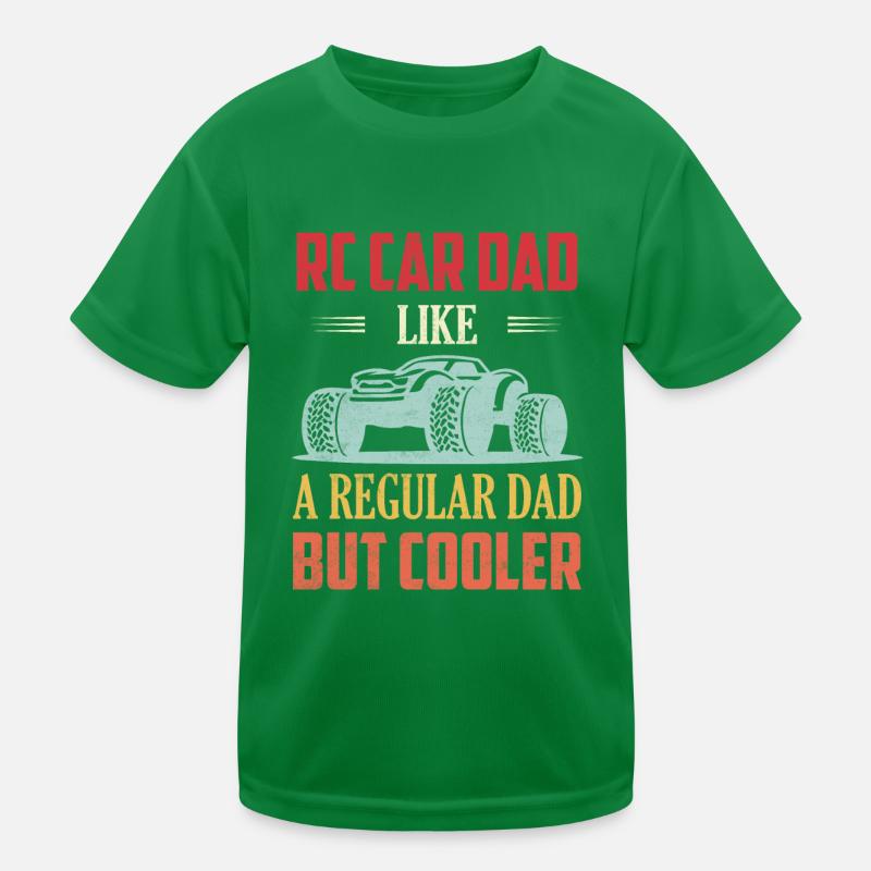RC Car Dad Like A Regular Dad But Cooler Remote Co Kinder Funktions-T-Shirt