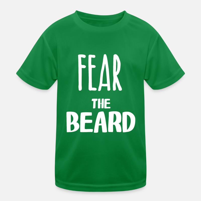 Fear the beard Kinder Funktions-T-Shirt