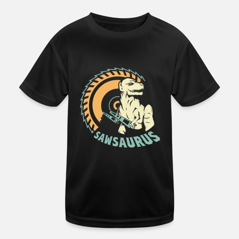 Cadeau Sawbsaurus Builder T-shirt sport Enfant